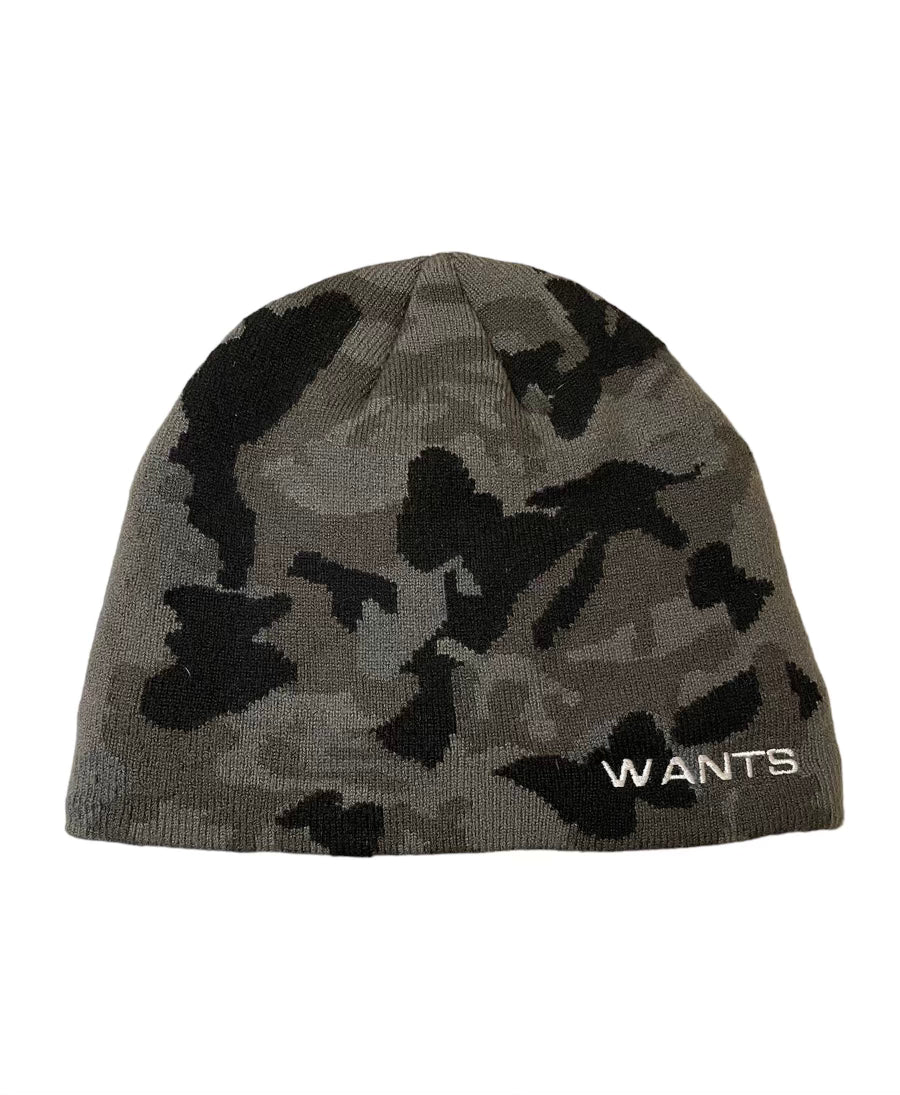 Black Camo Beanie