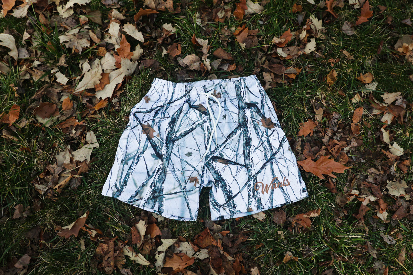 WANTS Snow Camo Shorts