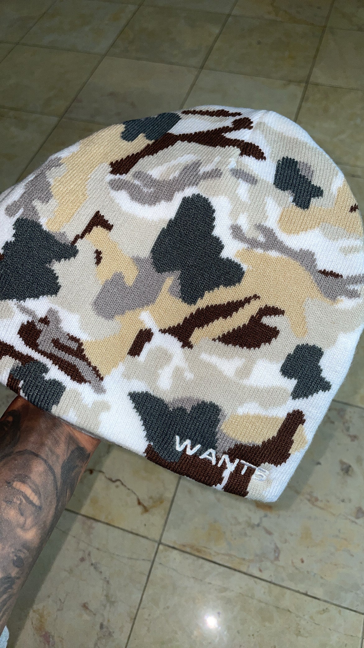 Desert Storm Camo Beanie